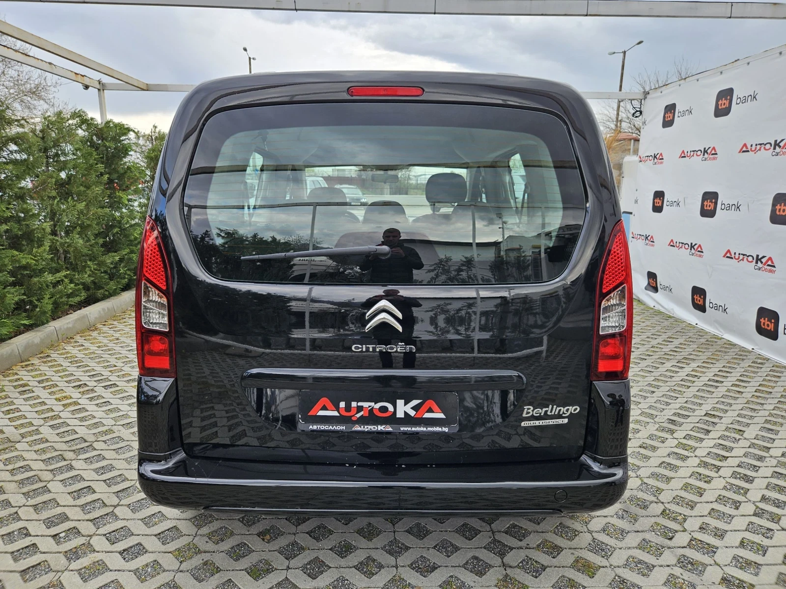 Citroen Berlingo 1.6i-98кс= КЛИМАТИК= ПЪТНИЧЕСКИ= 2015г - изображение 4