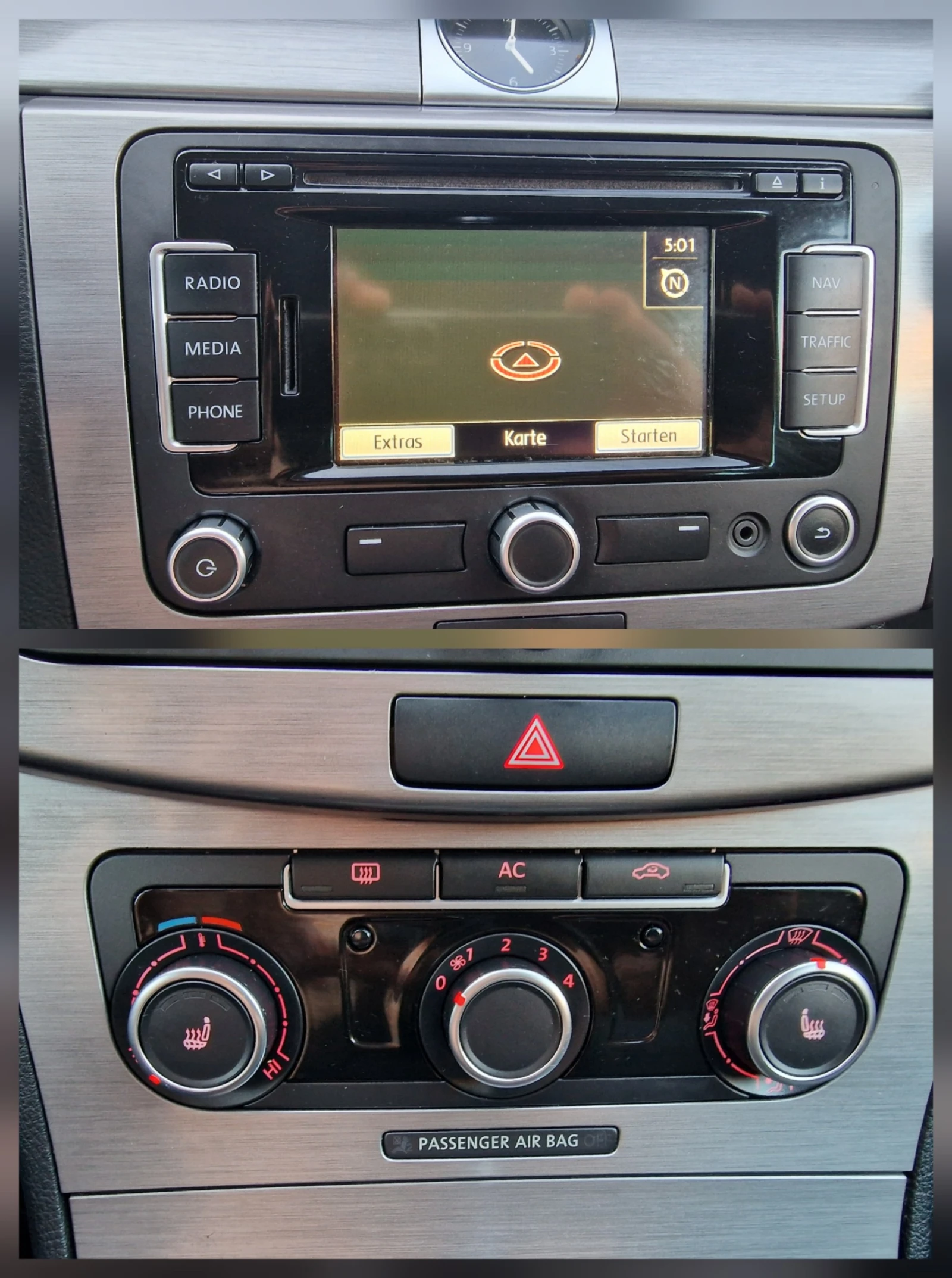 VW Passat 2.0TDI-140k.s-6sk-NAVI-EURO 5 | Mobile.bg   13