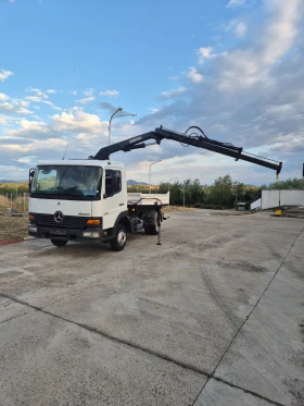 Mercedes-Benz Atego 815 ТРИСТРАНЕН САМОСВАЛ + КРАН, снимка 6