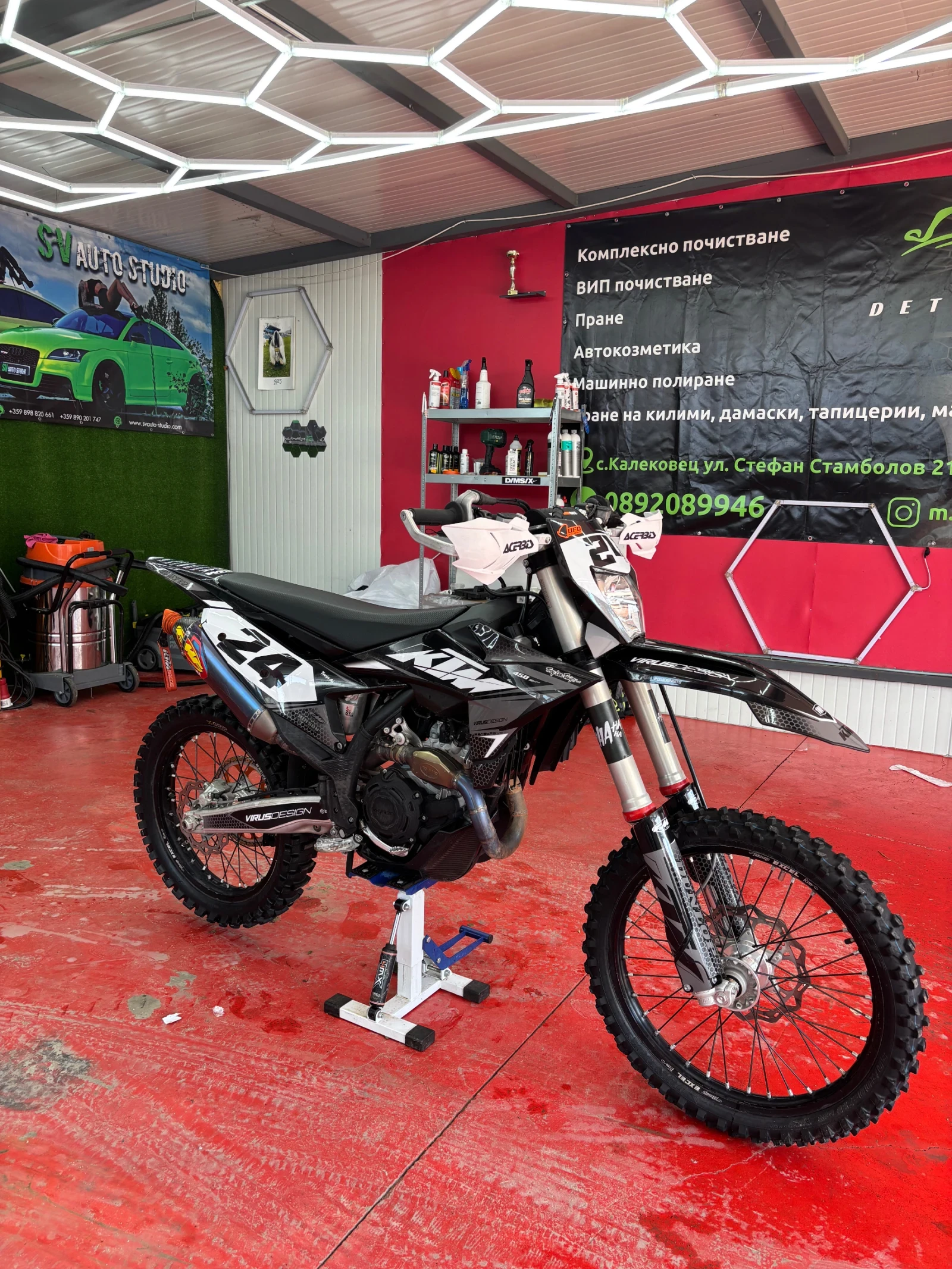 Ktm SX-F 450 Лизинг ! Направен изцяло на ЕХЦ 