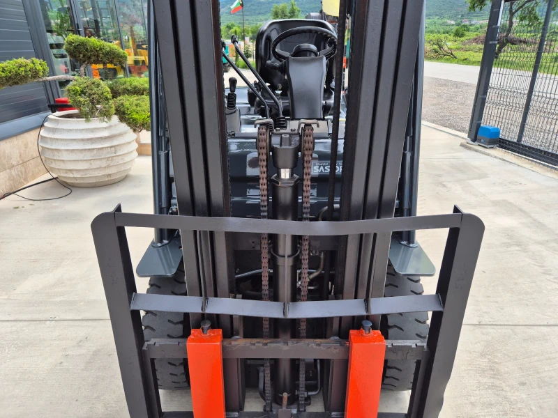 Мотокар Toyota * ТРИПЛЕК + СВОБОДЕН ХОД* ПЕРФЕКТЕН* !!!, снимка 9 - Индустриална техника - 50255013