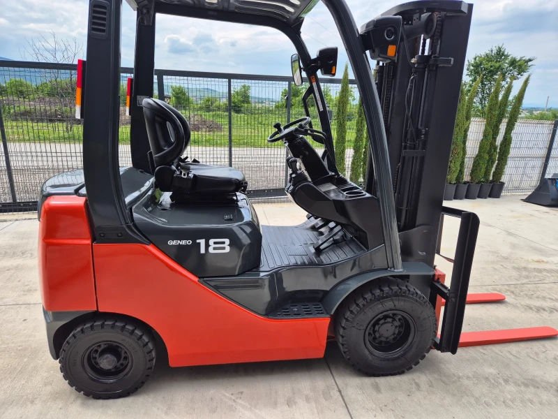 Мотокар Toyota * ТРИПЛЕК + СВОБОДЕН ХОД* ПЕРФЕКТЕН* !!!, снимка 6 - Индустриална техника - 50255013