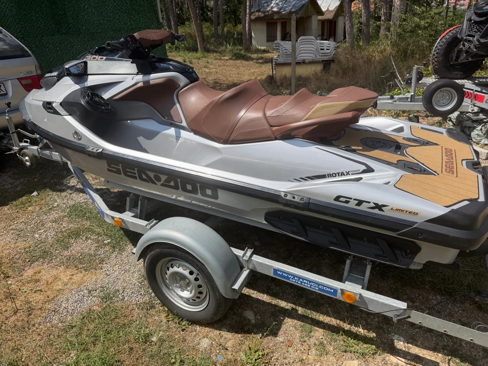 Джет Bombardier Sea Doo GTX 300 LIMITED 82ч., снимка 8 - Воден транспорт - 55330203