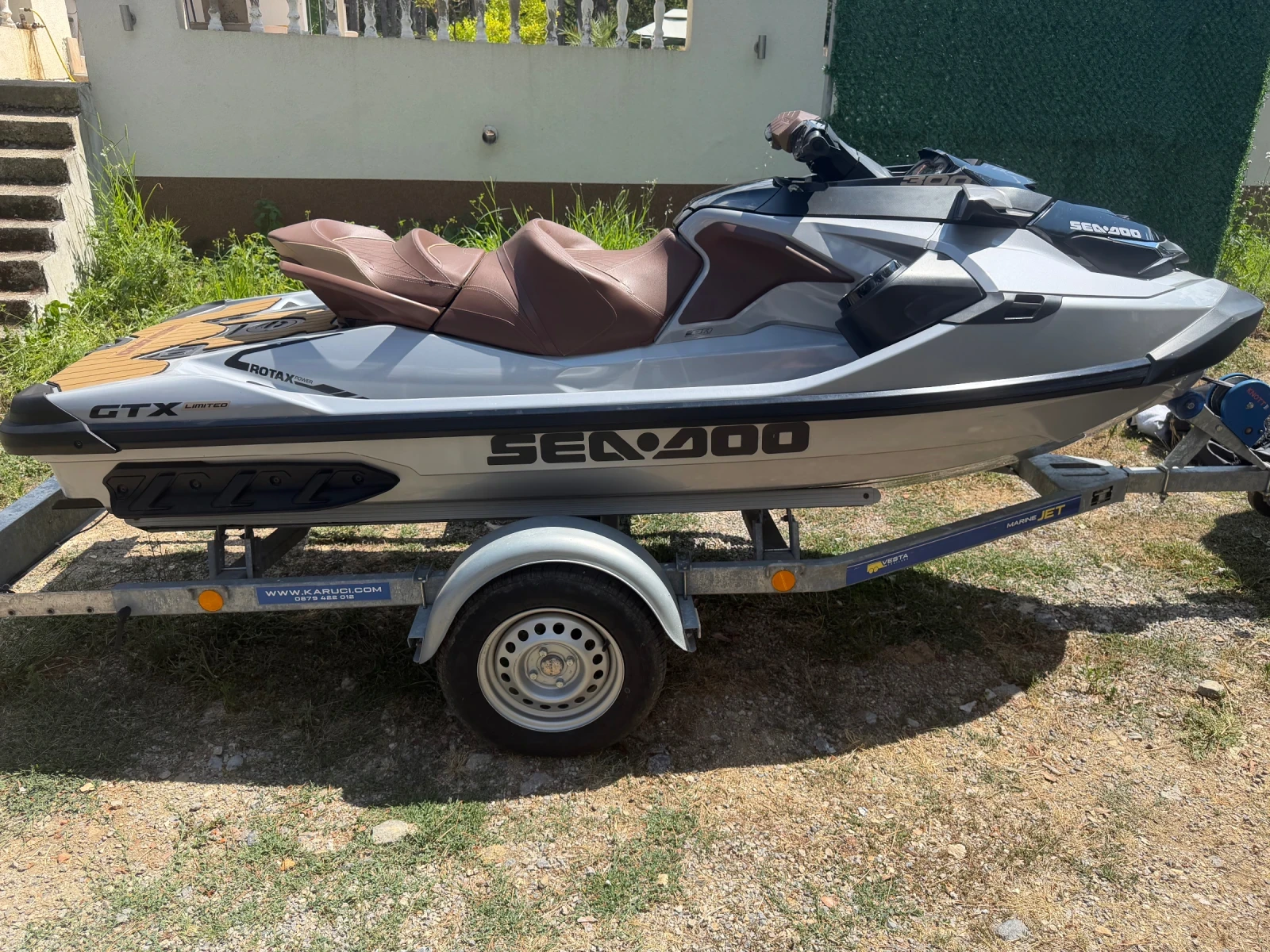 Джет Bombardier Sea Doo GTX 300 LIMITED 82ч., снимка 12 - Воден транспорт - 55330203