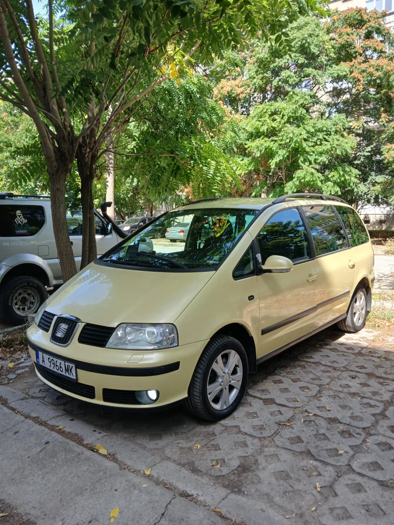 Seat Alhambra 1.9TDI, снимка 4 - Автомобили и джипове - 52399381