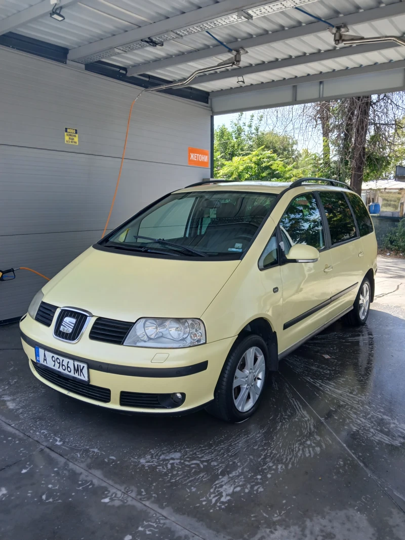 Seat Alhambra 1.9TDI, снимка 12 - Автомобили и джипове - 52399381