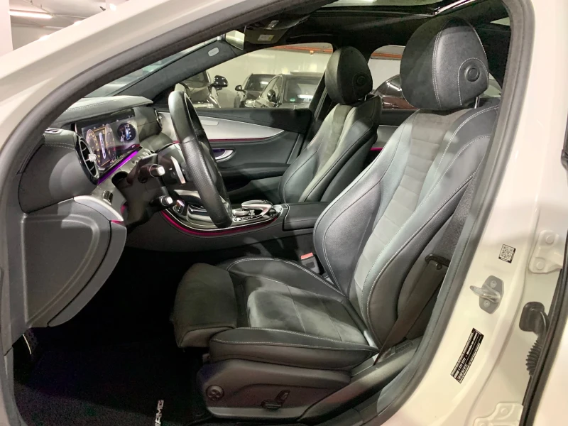 Mercedes-Benz E 220 4-Matic AMG * PANORAMA* HeadUp* PODGREV* BlindSpot, снимка 9 - Автомобили и джипове - 52742474