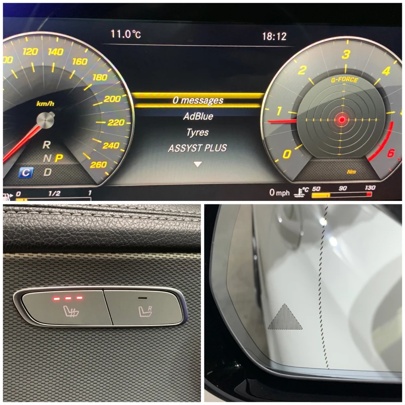 Mercedes-Benz E 220 4-Matic AMG * PANORAMA* HeadUp* PODGREV* BlindSpot, снимка 17 - Автомобили и джипове - 52742474