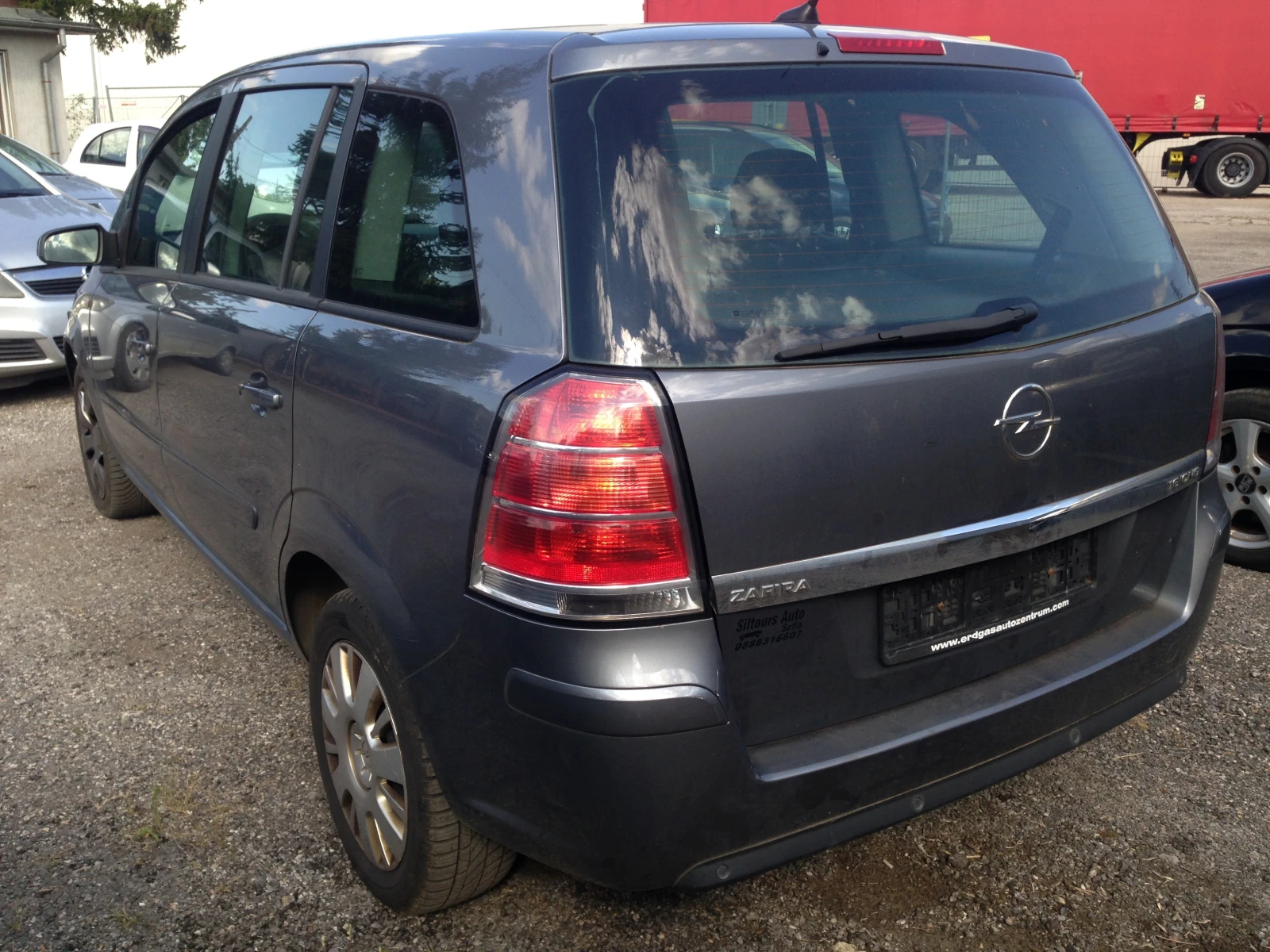 Opel Zafira МЕТАН1.6ТiCNG/7седалки/NAVI/клима/FamilyЕ4 - изображение 10