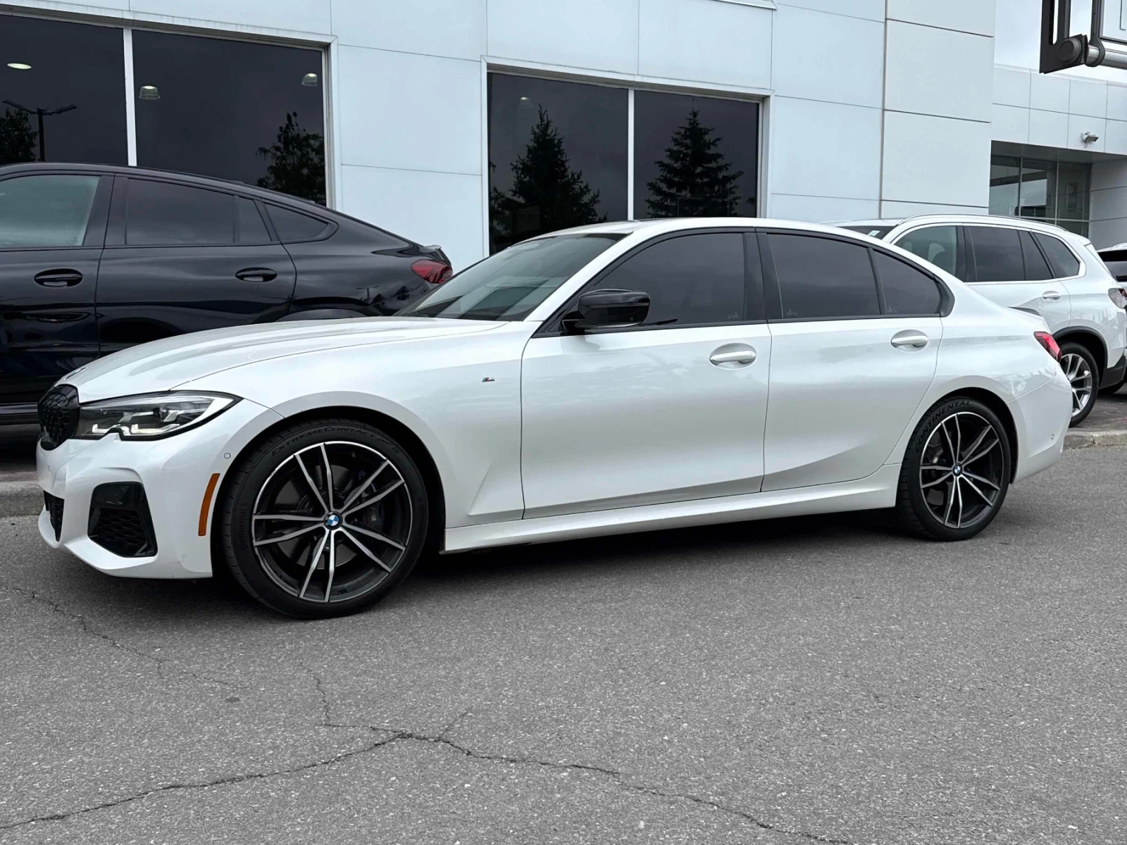 BMW 340 ДИСТРОНИК * ПОДГРЕВ * H/K * HEAD UP * ПАНОРАМА , снимка 5 - Автомобили и джипове - 55071605