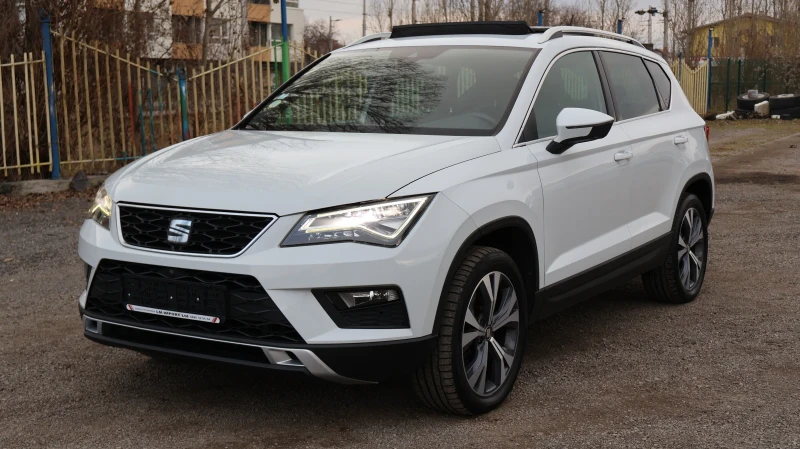 Seat Ateca 2.0 TDI 190 К.С. Xcellence 4x4 KEYLESSGO ДИСТРОНИК, снимка 1 - Автомобили и джипове - 48949533