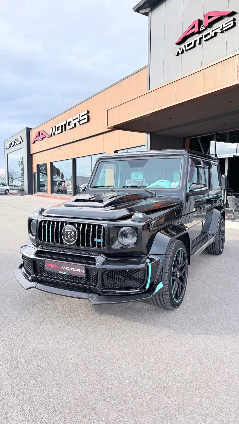 Mercedes-Benz G 500 AMG BRABUS;ГАЗОВ ИНЖЕКЦИОН;ПОДГРЕВ;КАМЕРА