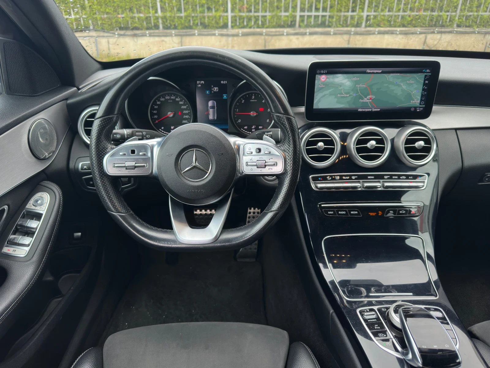 Mercedes-Benz C 200  AMG OPTIC* FACELIFT* 9G* SHADOW* ������ | Mobile.bg � ����������� 10