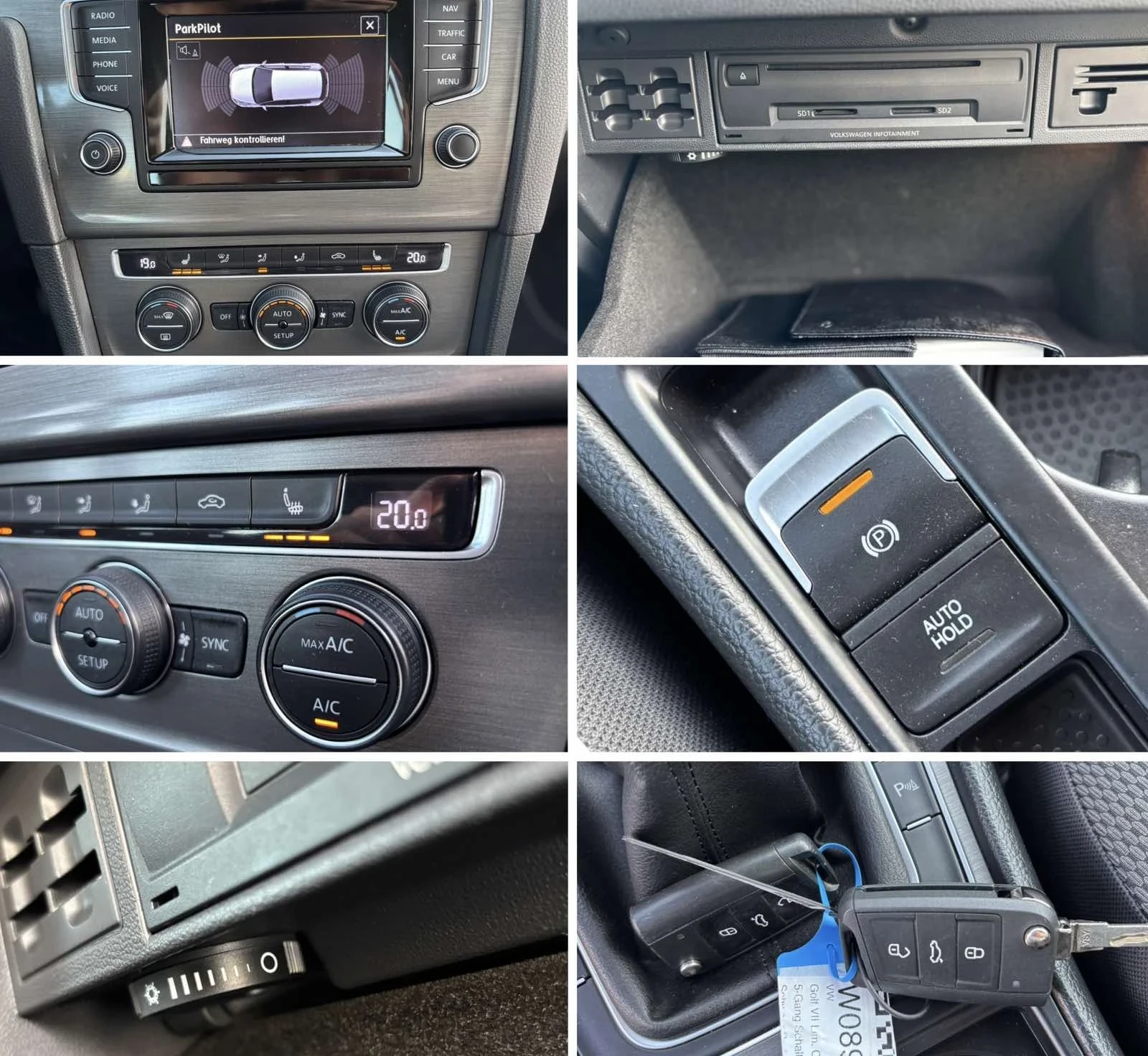 VW Golf 1.6/105кс/HiGHLiNE/КЛИМАТРОНИК/ЕВРО5, снимка 14 - Автомобили и джипове - 54863157