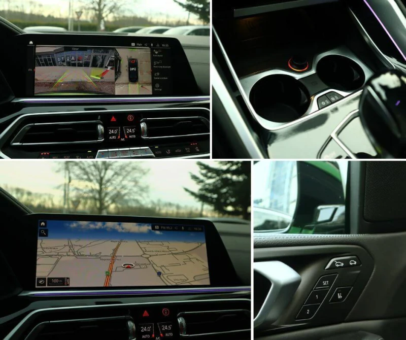 BMW X6 M50I/Камера 360/Обдухване/Амбиент/Side Assist, снимка 14 - Автомобили и джипове - 53167400