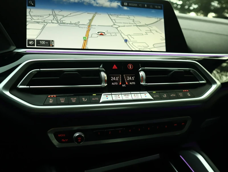 BMW X6 M50I/Камера 360/Обдухване/Амбиент/Side Assist, снимка 12 - Автомобили и джипове - 53167400