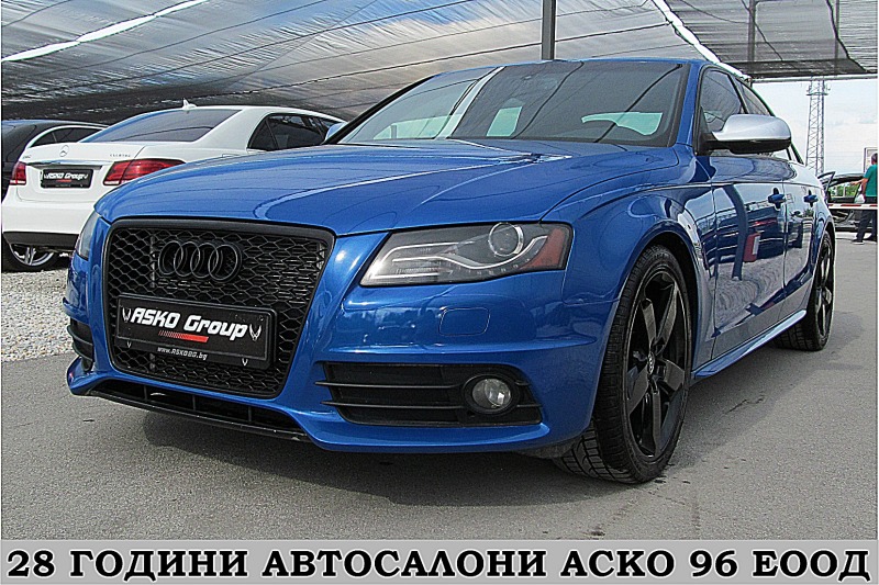 Audi S4 Keyless GO/500ks/KAMERA/PODGREV/СОБСТВЕН ЛИЗИНГ, снимка 1 - Автомобили и джипове - 46039078