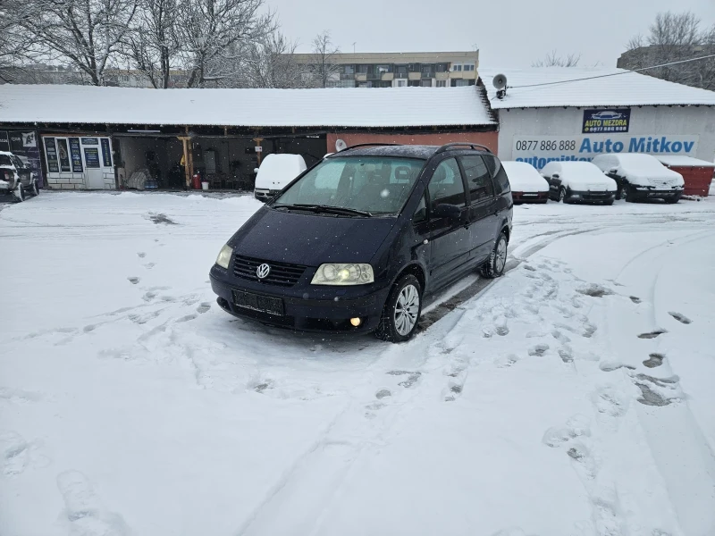 VW Sharan Vw Sharan 1.9tdi клима 7 местен, снимка 1 - Автомобили и джипове - 49134526