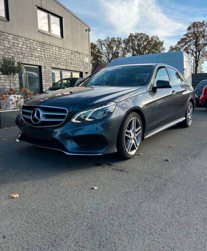 Mercedes-Benz E 350 AMG/Обслужен/Подгрев/Задно/На Пружини, снимка 2 - Автомобили и джипове - 52566721
