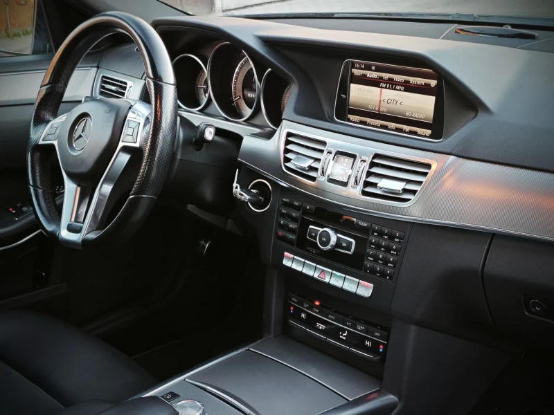 Mercedes-Benz E 350 AMG/Сменени Вериги/Подгрев/Задно/На Пружини, снимка 13 - Автомобили и джипове - 52900999