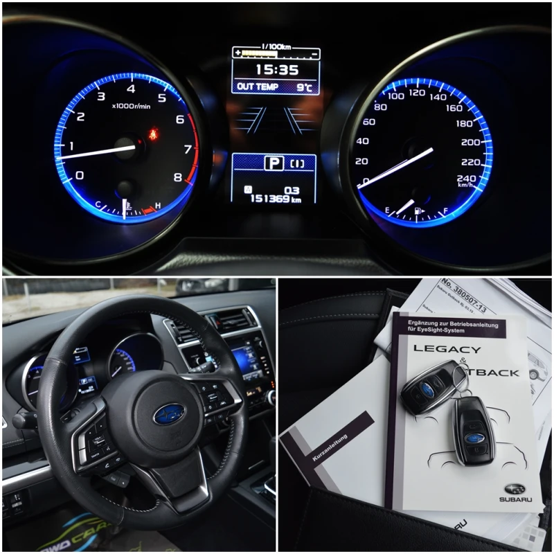 Subaru Outback 2.5i AWD LIMITHED FACELIFT - ЕВРОПЕЙСКА ВЕРСИЯ , снимка 11 - Автомобили и джипове - 52991032
