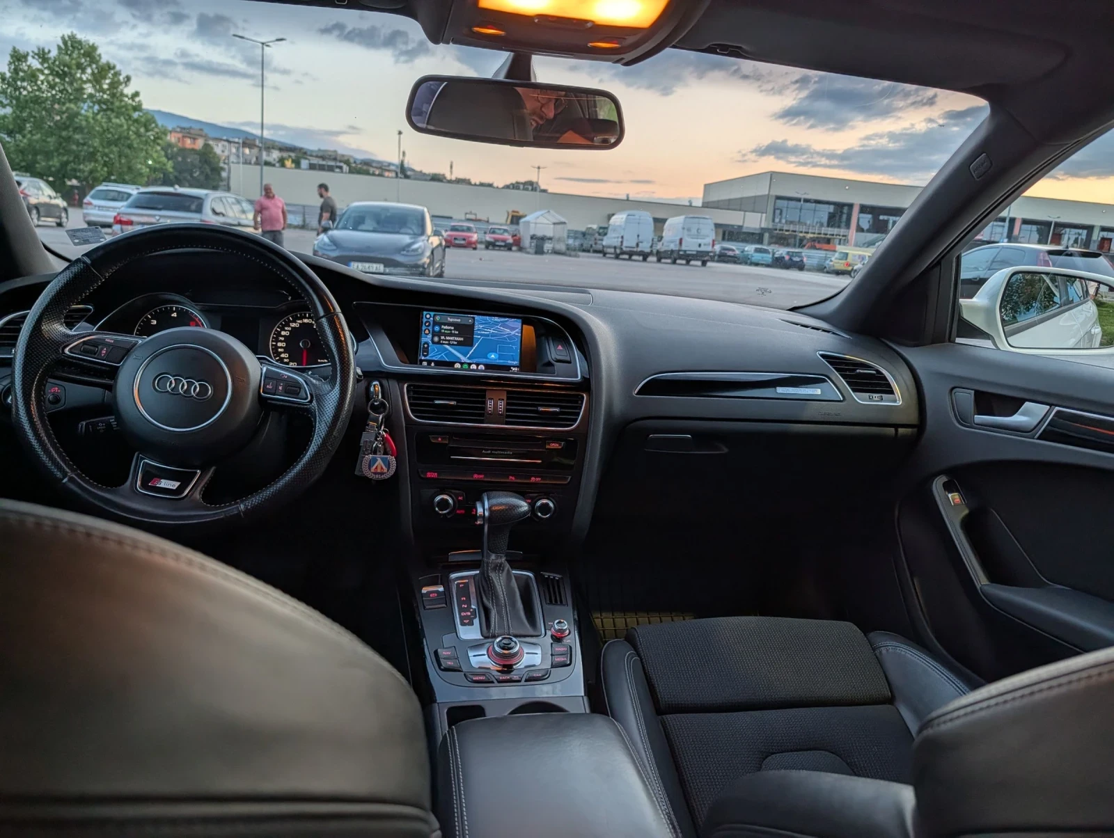 Audi A4 S-line Quattro CarPlay, снимка 8 - Автомобили и джипове - 55398181