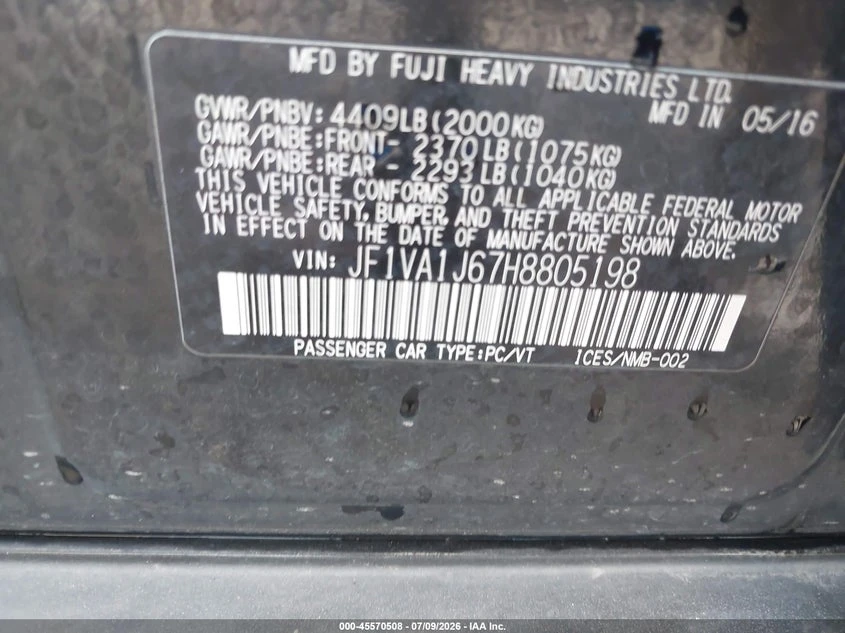 Subaru WRX 2.0l Limited, снимка 9 - Автомобили и джипове - 56162598