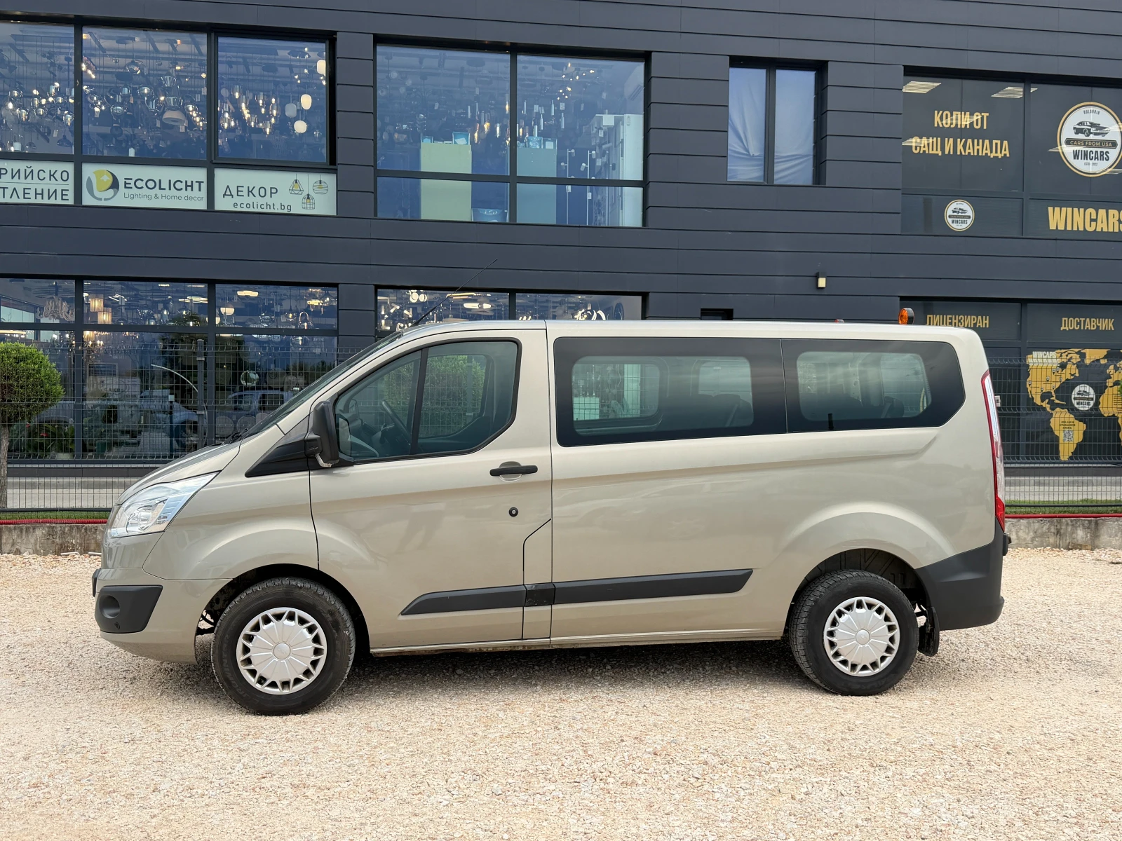 Ford Transit Custom Variobus 9-Места, Нов Внос, , , , снимка 4 - Бусове и автобуси - 55792646