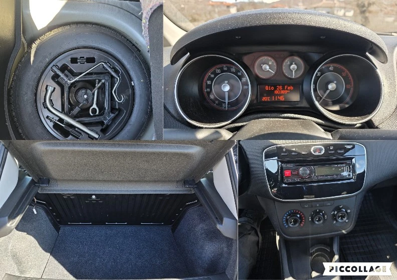 Fiat Punto 1.3d Facelift EURO5B, снимка 14 - Автомобили и джипове - 53631938