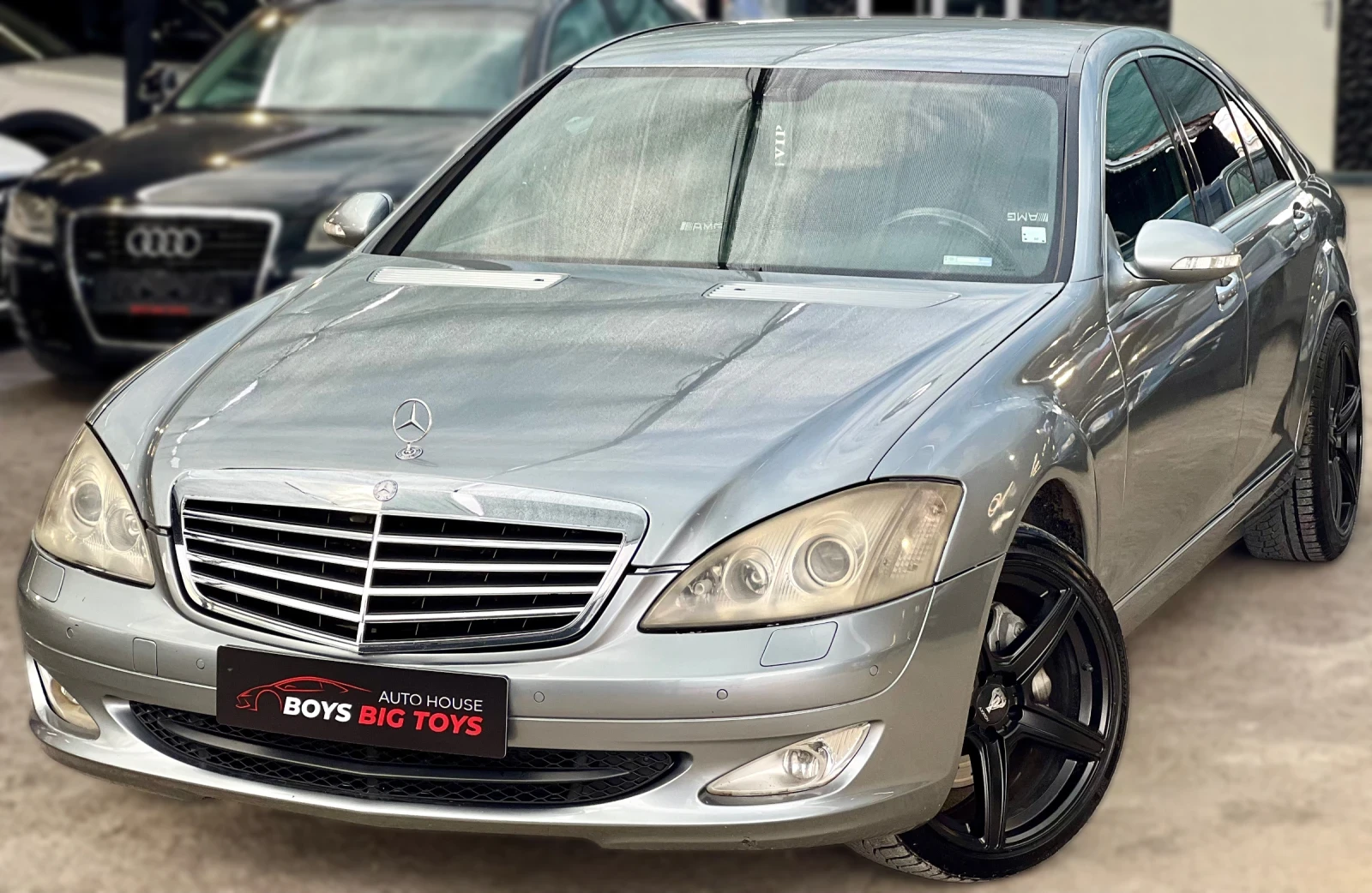 Mercedes-Benz S 320 Подгрев* Памет* ЧеренТаван* AMG*  - изображение 2