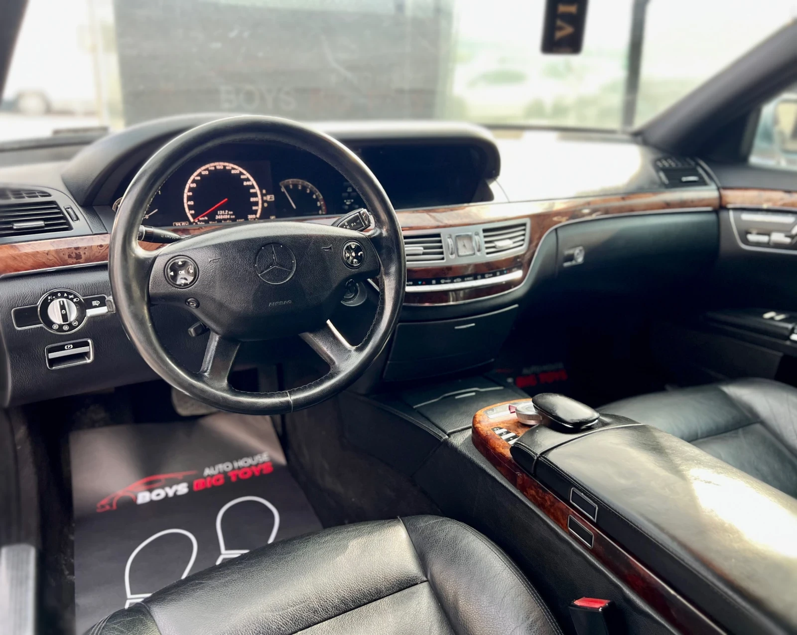 Mercedes-Benz S 320 Подгрев* Памет* ЧеренТаван* AMG*  - изображение 8