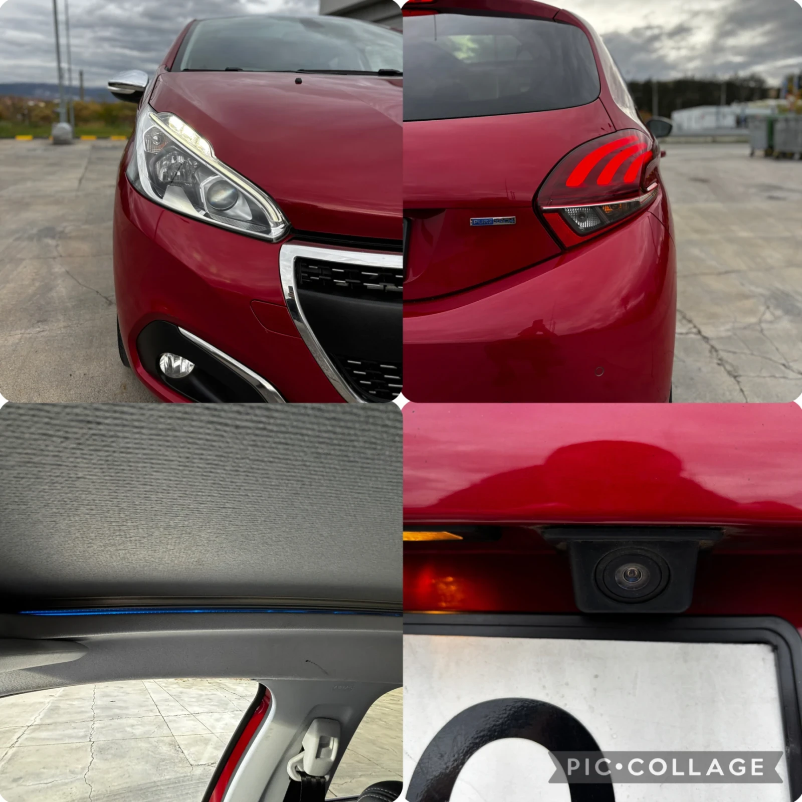 Peugeot 208 1.2 I* * 120 000 * SERVICE BOOK* KTEO*  | Mobile.bg   16