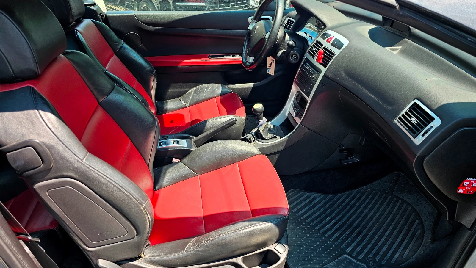 Peugeot 307 CC-1.6i-110kc-ГАЗОВ-ИНЖ, снимка 10 - Автомобили и джипове - 54477435