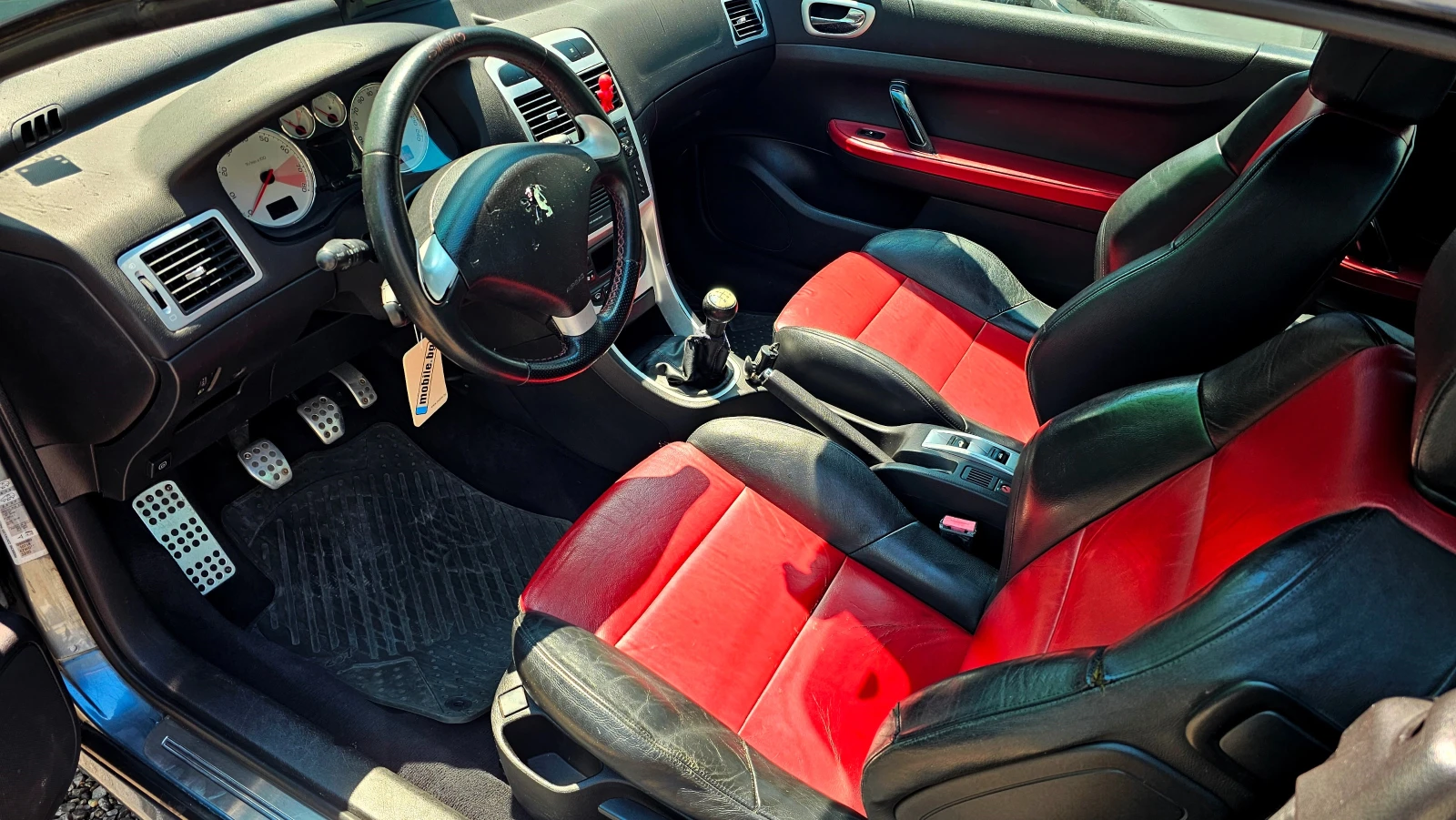 Peugeot 307 CC-1.6i-110kc-ГАЗОВ-ИНЖ, снимка 7 - Автомобили и джипове - 54477435