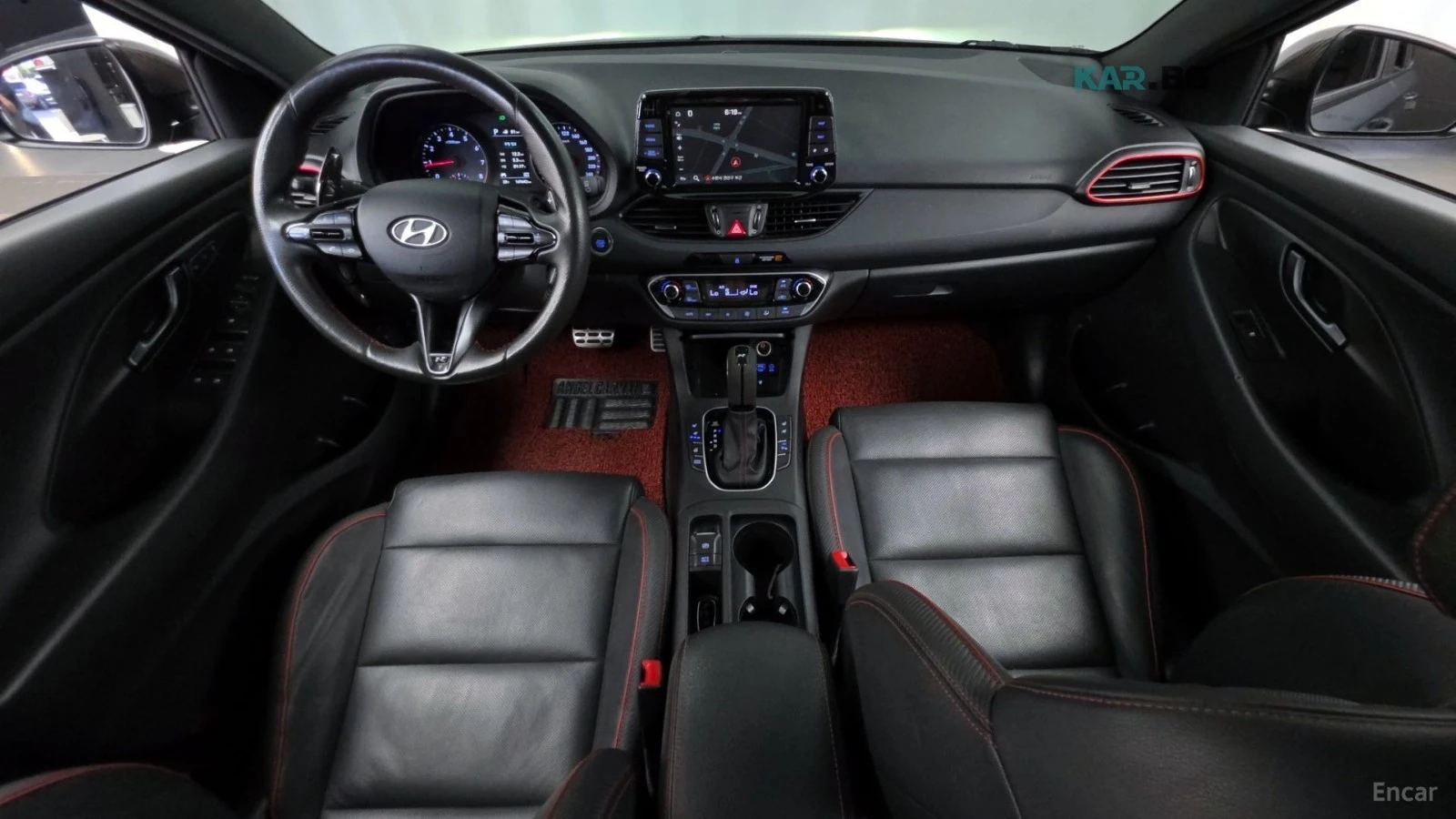 Hyundai I30 1.6T* N-LINE* ПОДГРЕВ* ОБДУХВАНЕ* ПАНОРАМА* , снимка 7 - Автомобили и джипове - 54916500