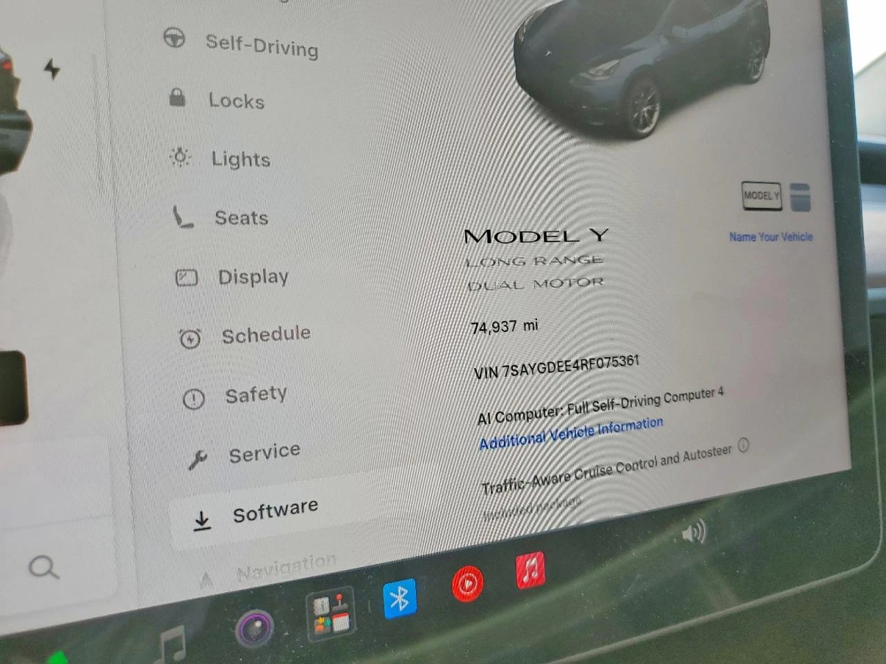 Tesla Model Y LONG RANGE* DUAL MOTOR* КОЖА* ПОДГРЕВ* ПАНО* , снимка 9 - Автомобили и джипове - 55512994