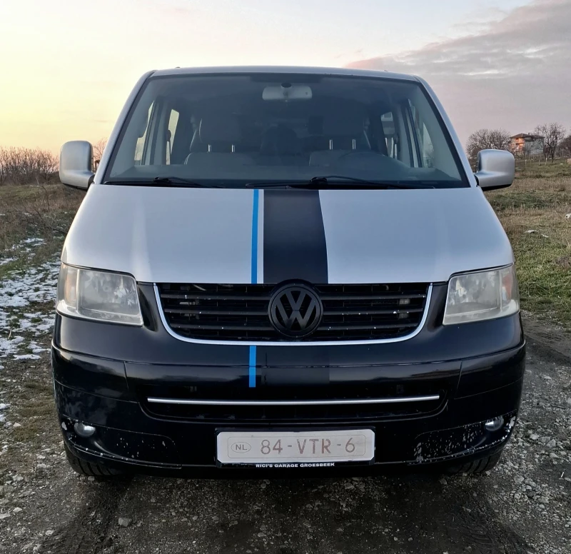 VW T5 2.5 TDI LONG , снимка 11 - Бусове и автобуси - 53175055