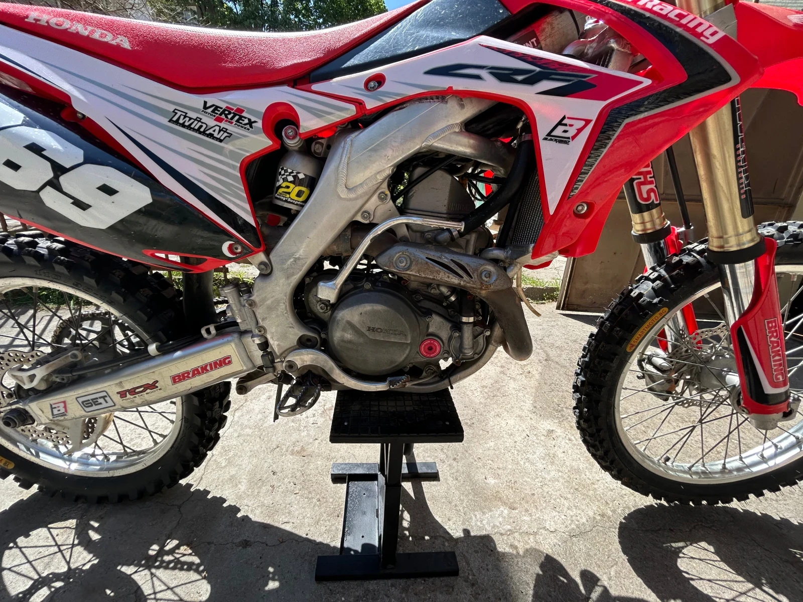 Honda Crf 450, снимка 4 - Мотоциклети и мототехника - 54331650
