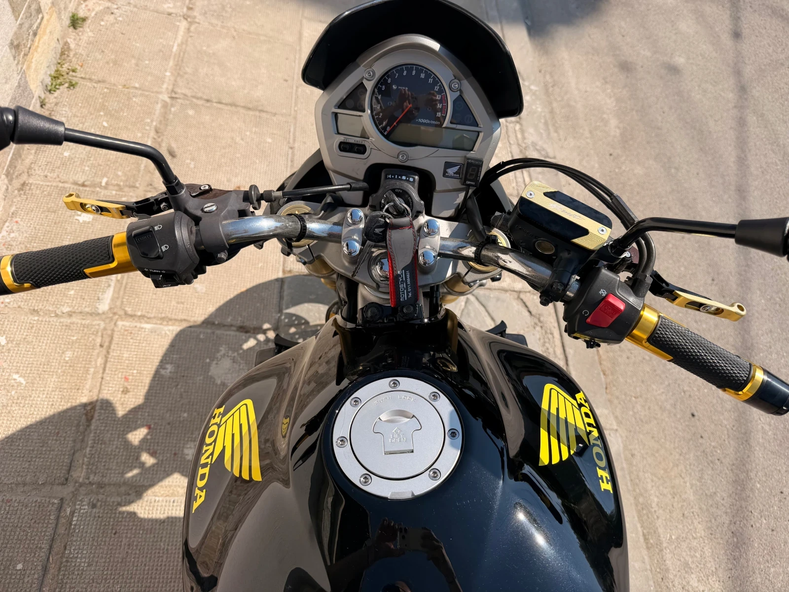 Honda Hornet 600i LeoVince, снимка 8 - Мотоциклети и мототехника - 55456546