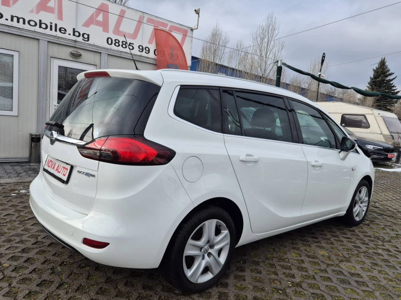 Opel Zafira 1.6i-7 МЕСТА-МЕТАН-190000км, снимка 4 - Автомобили и джипове - 53196778