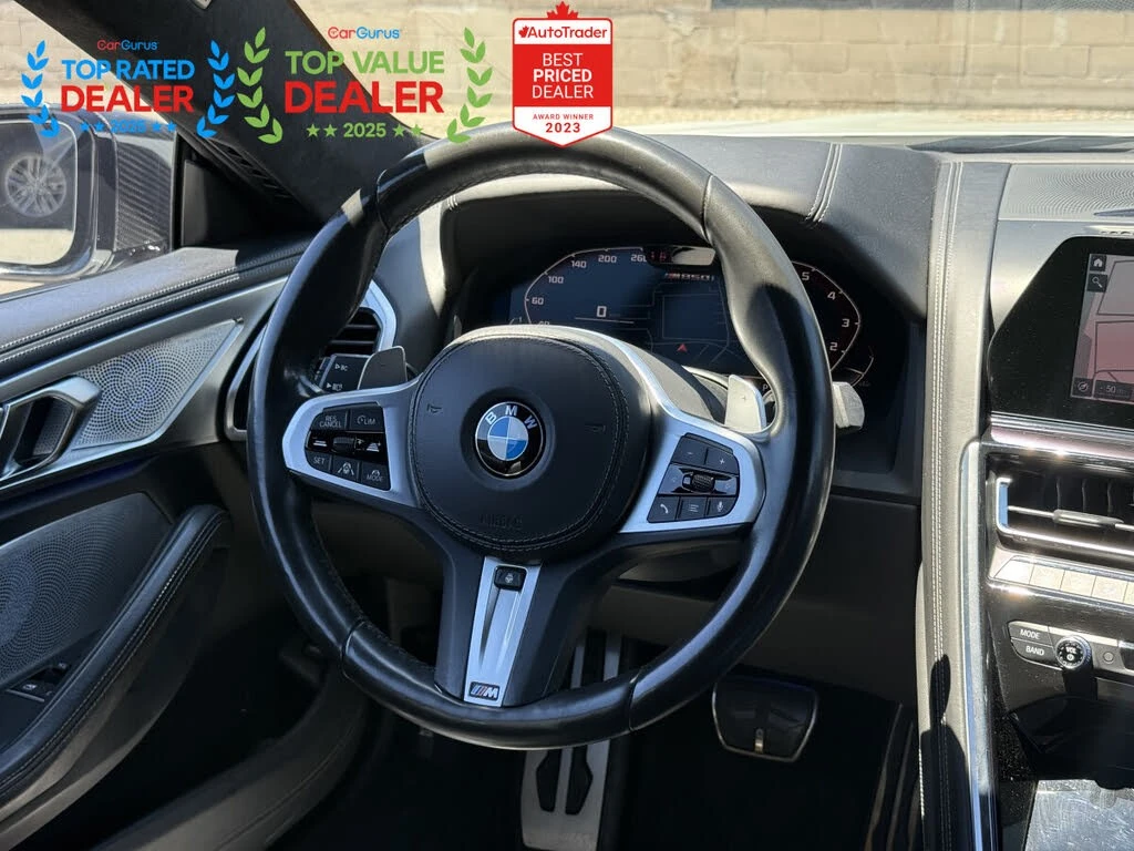 BMW 850 M850i xDrive * HUD * АвтоКредит * (ЦЕНА ДО БГ), снимка 13 - Автомобили и джипове - 55590358