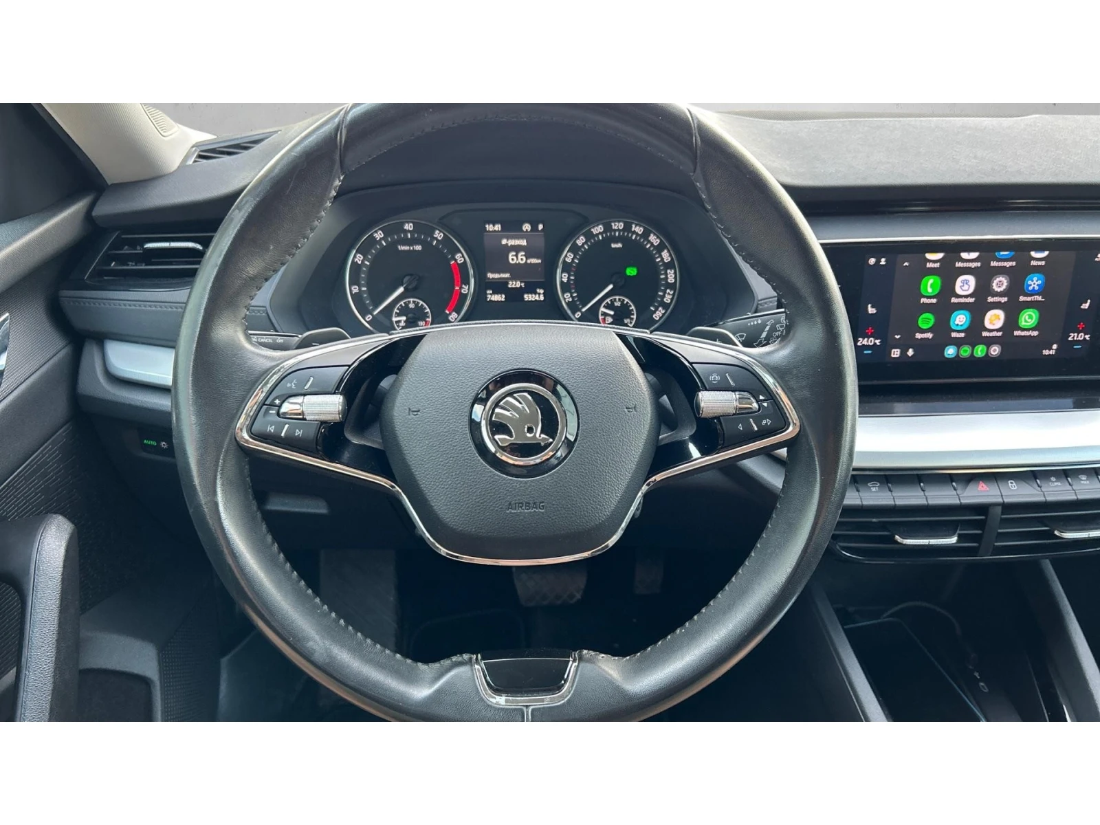 Skoda Octavia 1.5 e-TSi A/T, Месечна вноска от 299  , снимка 14 - Автомобили и джипове - 56150396
