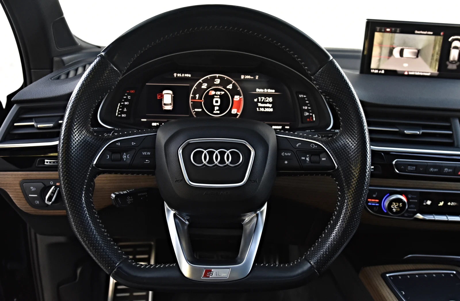 Audi SQ7 4.0 V8T MATRIX 21 PANO 360 EXCLUSIVE  FULL , снимка 11 - Автомобили и джипове - 56316299