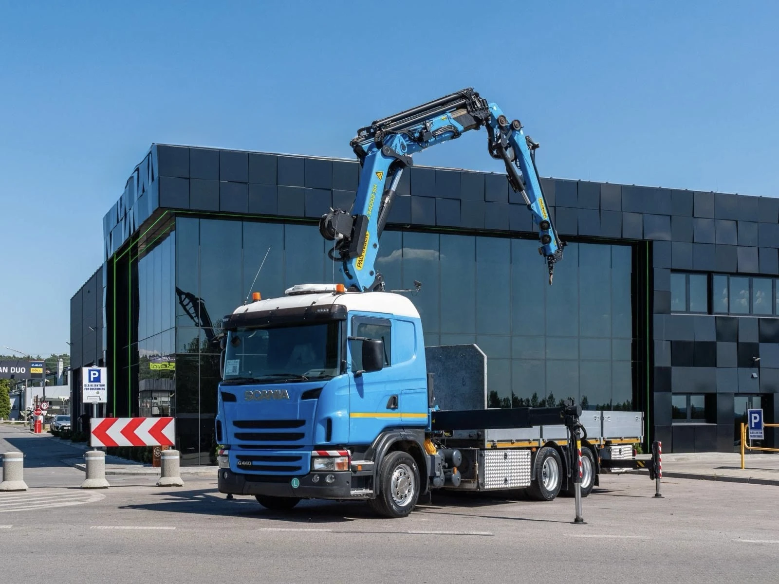 Scania G 440 6x4 PALFINGER PK 34002 SH Fly Jib Winch  30 МЕ