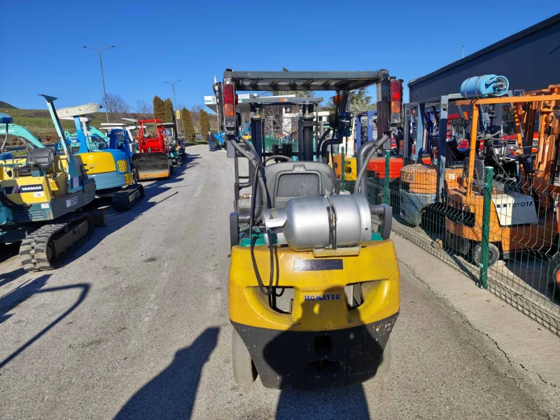 Мотокар Komatsu  ИЗРАВНИТЕЛ, ниски помещения, снимка 6 - Индустриална техника - 52935054