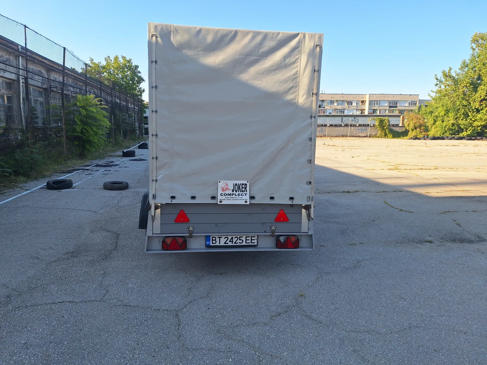 За автомобил Humbaur Хт20, снимка 2 - Ремаркета - 56078548