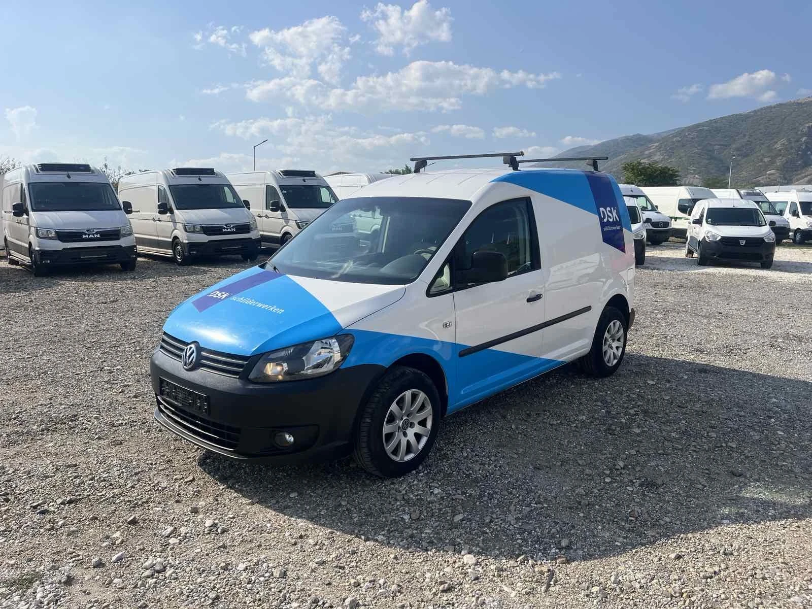 VW Caddy Топ!160хкм!Клима, снимка 1