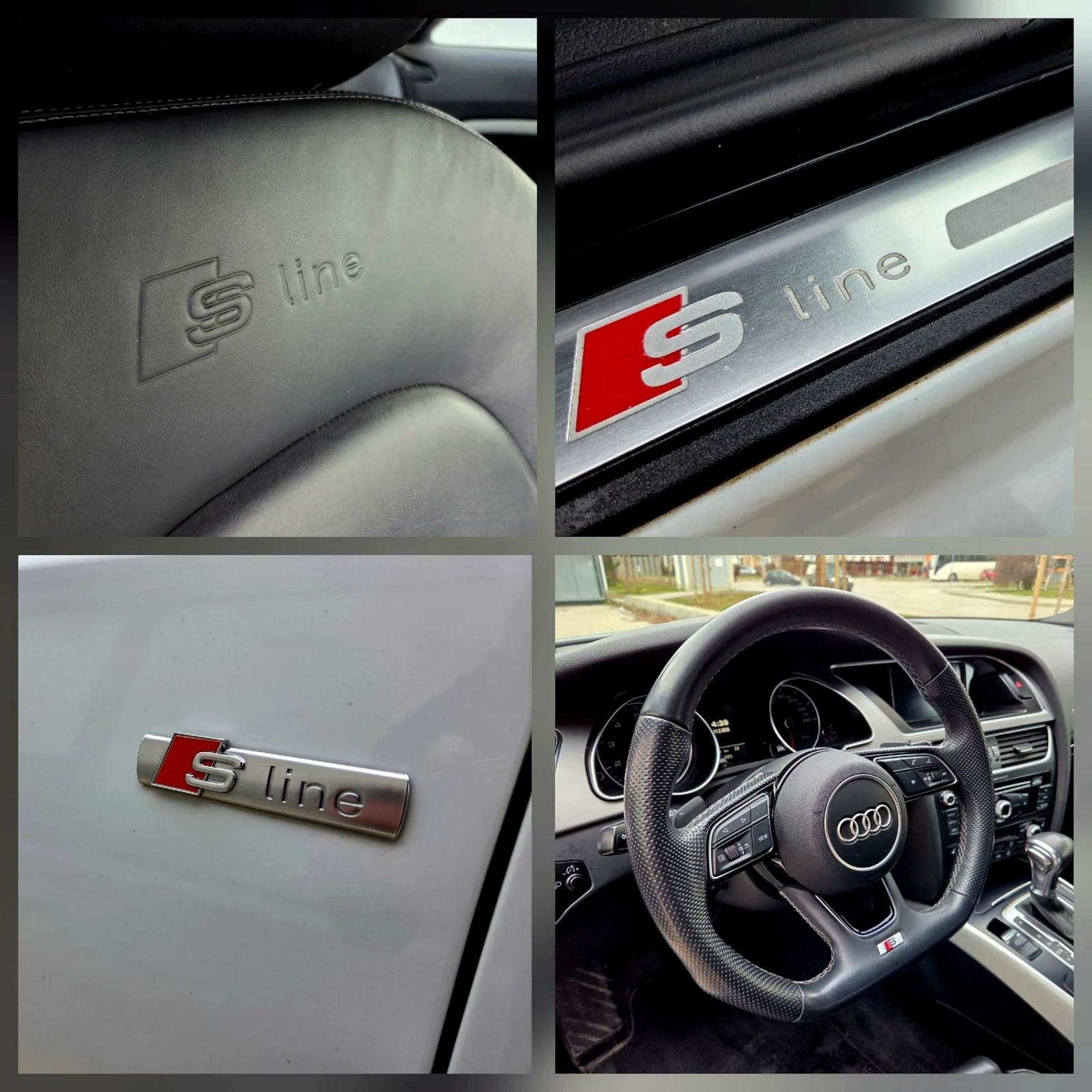 Audi A5 2.0TFSI 211к.с АВТОМАТИК QUATTRO S line FULL LED , снимка 13 - Автомобили и джипове - 54150733