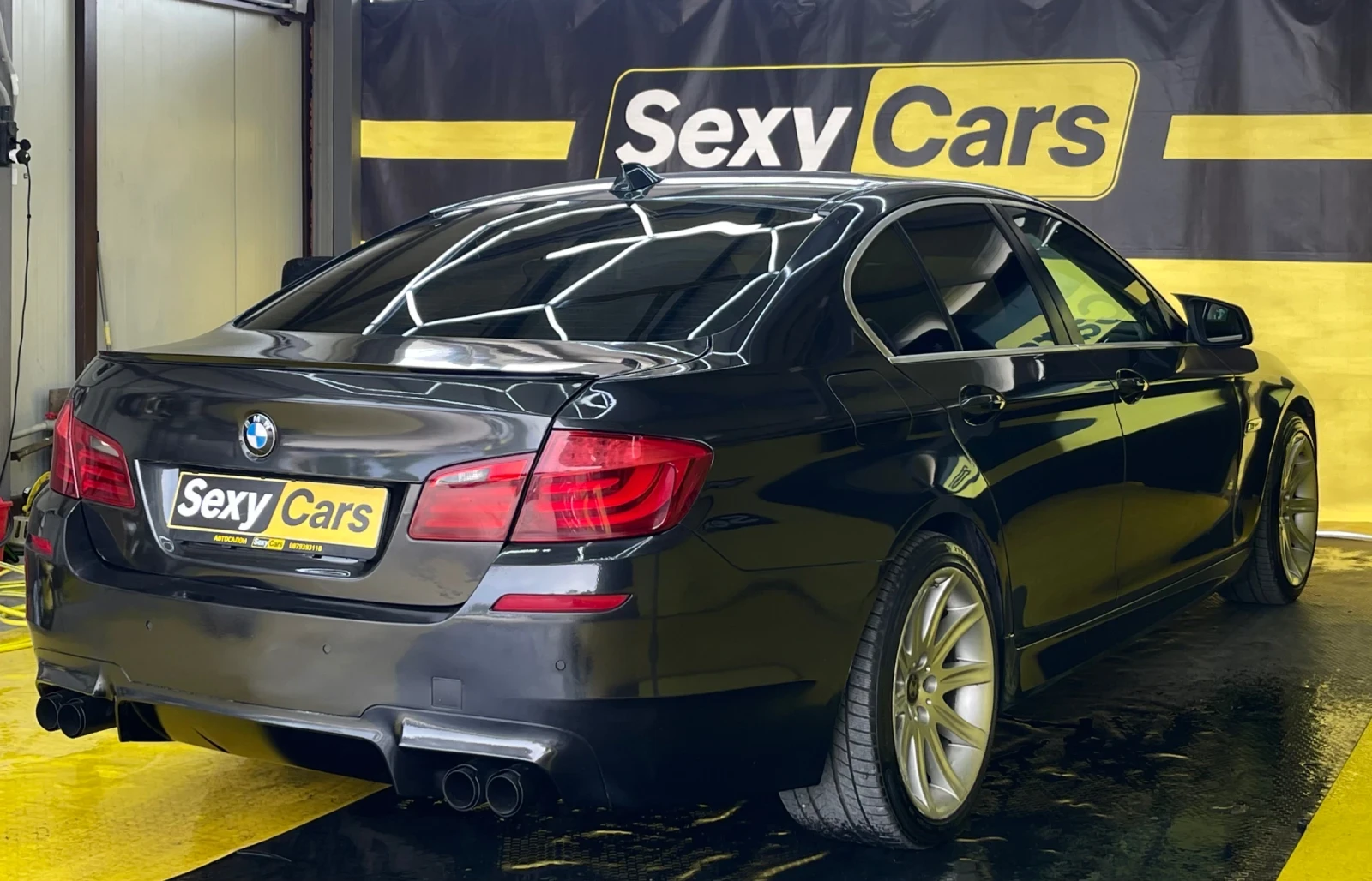 BMW 525 3.0 D M5 Optick, снимка 6 - Автомобили и джипове - 55655872