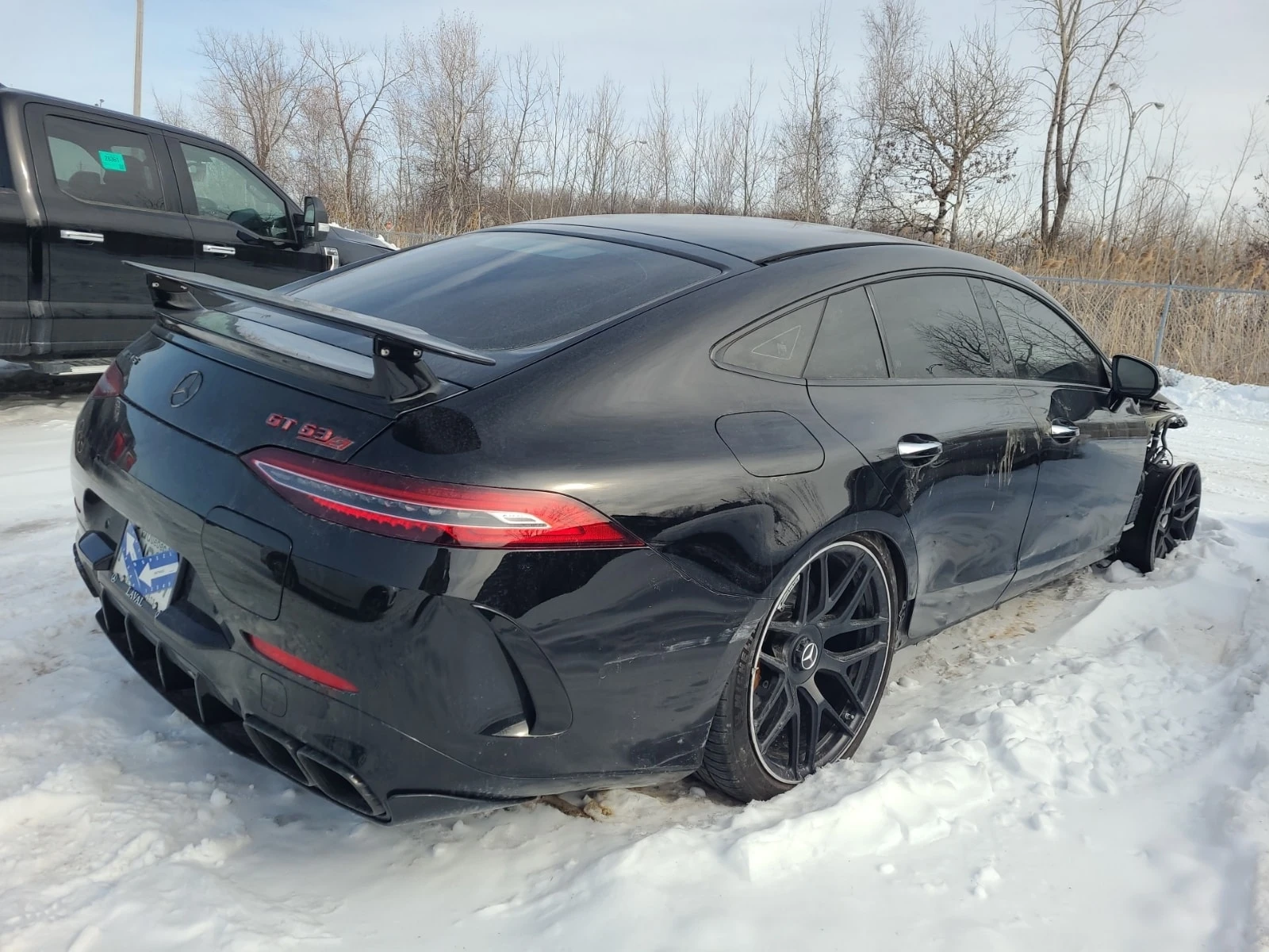 Mercedes-Benz AMG GT * 63 S E PERFORMANCE * УДАРЕНА* , снимка 3 - Автомобили и джипове - 56002381